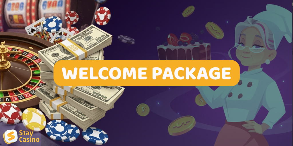 For all new players, Stake Casino has prepared an incredible welcome package.